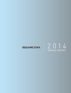 Square Enix's 2014 Annual Report
