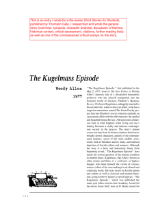 The Kugelmass Episode
