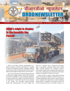 DRDO Newsletter Vol 32 No 3 March 2012