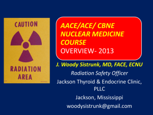 aace/ace/ cbne nuclear medicine course overview- 2013