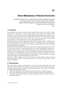 Bone Metastasis of Rectal Carcinoma
