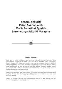 List of Shariah-Compliant Securities as at 31 May 2013