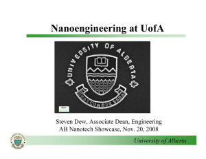 5. Steven Dew, Associate Dean Research & Planning Engineering