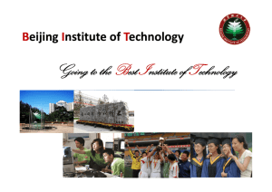 Going to the Best Institute of Technologyechnology Going to the Best