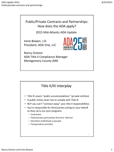 Private/Public Entities - 2 slides per page - Mid