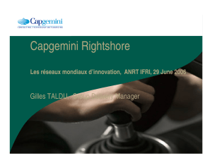 Capgemini Rightshore