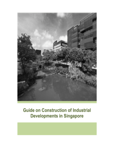 Guide on Construction of Industrial Developments in Singapore