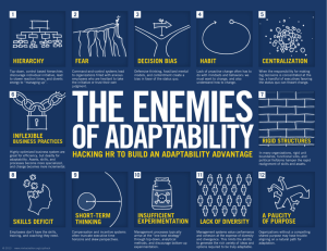 The Enemies of Adaptability