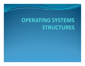 OPERATING SYSTEMS SERVICES