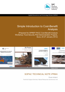 Simple introduction to cost-benefit analysis