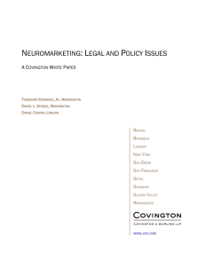 neuromarketing: legal and policy issues
