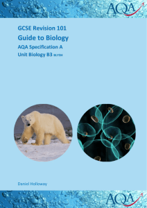 Guide to Bio ology - GCSE Revision 101