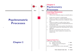 Psychrometric Processes