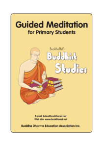 Guided Meditation for Primary Students
