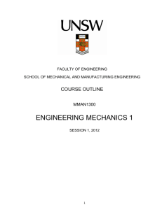 UNSW Course Outline