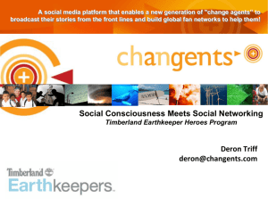 Social Consciousness Meets Social Networking