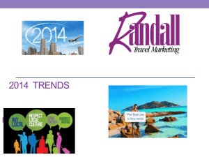 2014 Top Trends in Travel & Tourism