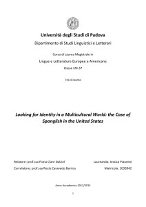 Università degli Studi di Padova Looking for