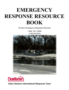 Emergency Response Resource Book