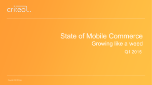 State of Mobile Commerce