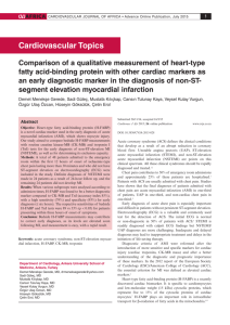Comparison of a qualitative measurement of heart
