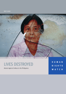Lives Destroyed - Human Rights Watch