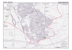Rights of Way - Plan 7 - Former Chellaston/Sinfin Moor Parishes