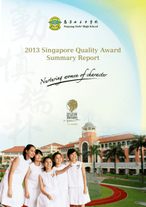 2013 Singapore Quality Award Summary Report