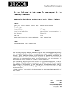 Technical Information Service Oriented Architectures for