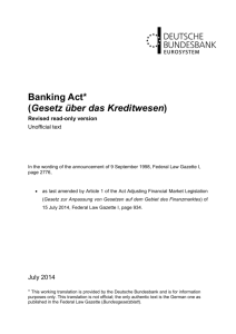 Banking Act