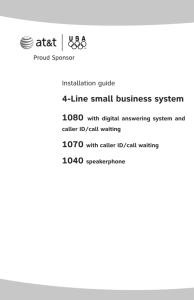 4-Line small business system - Vt.vtp
