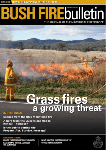 a growing threat - NSW Rural Fire Service