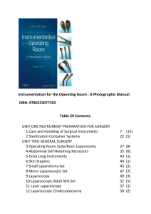 Instrumentation for the Operating Room : A Photographic Manual
