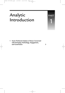 Analytic Introduction