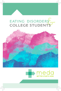 eating disorders college students - MEDA – Multi