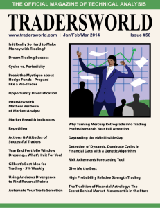 the official magazine of technical analysis