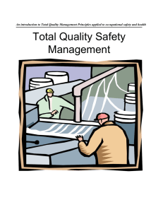 Total Quality Safety Management