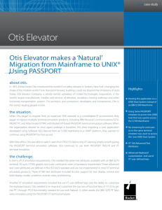 Otis Elevator - Rocket Software