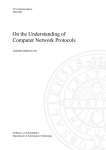On the Understanding of Computer Network Protocols