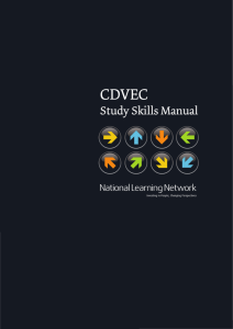 Study Skills Manual - National Learning Network