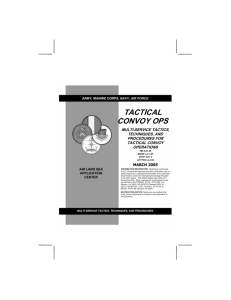 tactical convoy ops - Advanced Survival Guide.com
