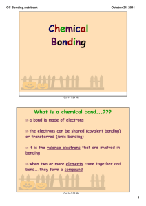 GC Bonding.notebook