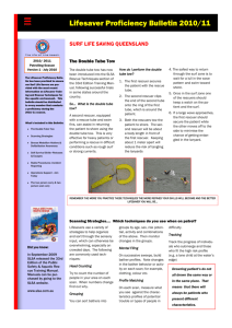 Lifesaver Proficiency Bulletin 2010/11