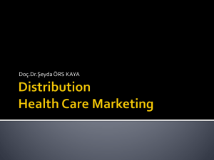 Distribution Health Care Marketing
