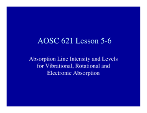 AOSC 621 Lesson 5
