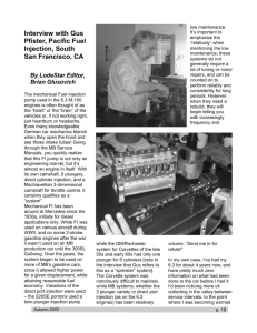 Interview with Gus Pfister, Pacific Fuel Injection, South San