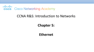 Cisco Netacad Chapter 5 - Mr. Schneemann's Web Page