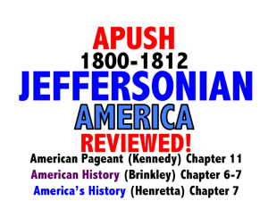 American Pageant (Kennedy) Chapter 11 American History