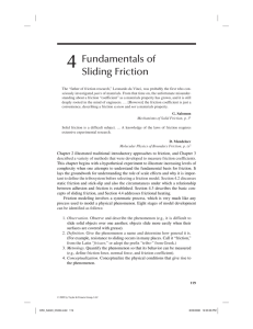 Fundamentals of Sliding Friction