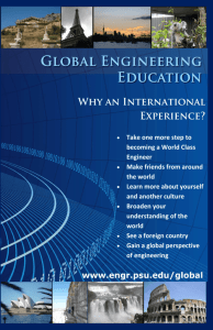 Global Engineering Education brochure